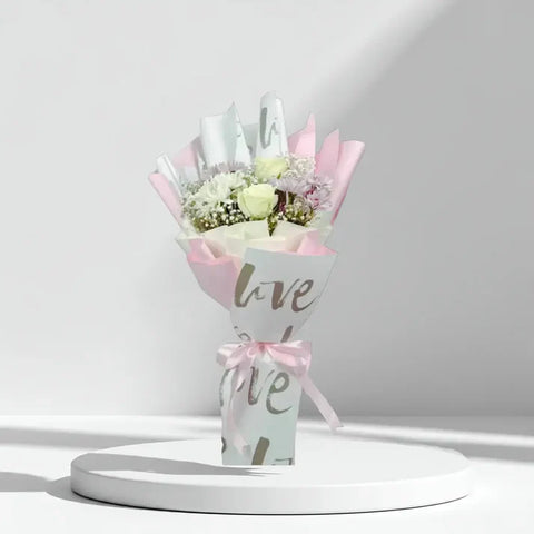 Blush Romance Floral Bouquet