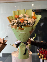 Golden Pistachio Bouquet