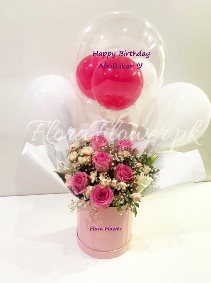 Garden of Sweetness – flowers and balloons by Ivory Floral, same-day delivery in Lahore and Islamabad