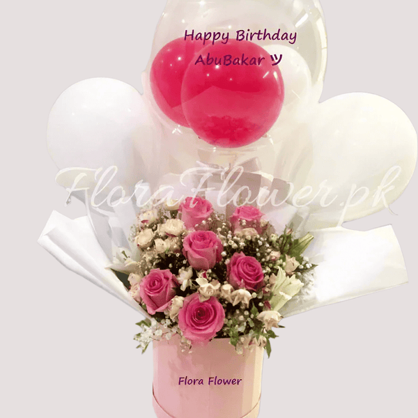 Garden of Sweetness – flowers and balloons by Ivory Floral, same-day delivery in Lahore and Islamabad