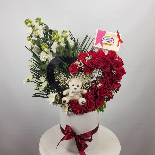 Love Box – flowers and gifts by Ivory Floral, same-day delivery in Lahore and Islamabad