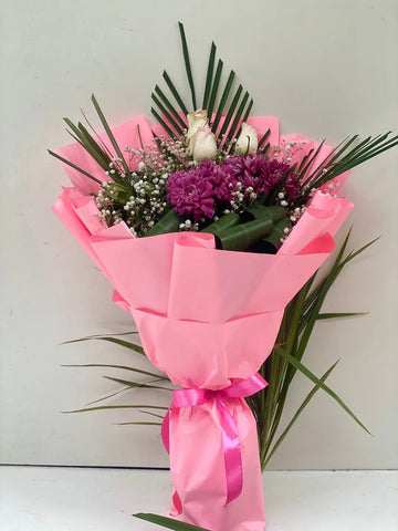 Pink Pack Premium Meadow Bouquet